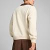 Puma Mmq Quarter Zip Comfortable Fashion Loose Polo Sweatshirt Men sweatshirt High-Mountain-Snow 626718-87