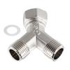 1Pc Copper Y Shape Splitter Connector for Dishwasher Washing Machine Plumbing 1/2 inch Pipe Tap Adapter Water Supply