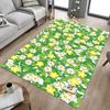 1 Stück Blumen Blätter Extra Groß Rutschfester Boden Teppich, Büro, Familie, Schlafzimmer, Studio - Großer Bereich TeppichJ0359