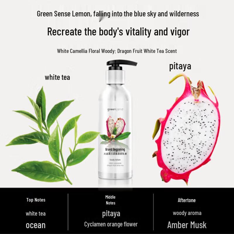 Glandd Dragon Fruit White Tea Moisturizing Body Lotion