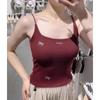 Autumn Women's Halter Sweet Sister Bow Element Fashion Wear with Slim Fashion Inside Wear Outside Wear Women's Vest