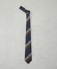 [Nano Universe] Kyoto Nishijin Washable Stripe Tie for Men F 050 Brown 668-6142203