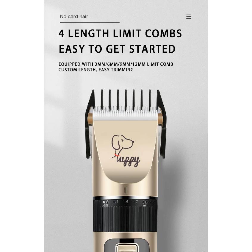 Pet Clipper Grooming Kit Rechargeable Pet Hair Trimmer Shaver Haircut Set For Cat Dog Hair Cutting Remover Machine Professional
