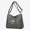 Multi-layer Middle-aged  Messenger Bag Versatile Casual Women's Bag Retro Large-capacity Shoulder Bag