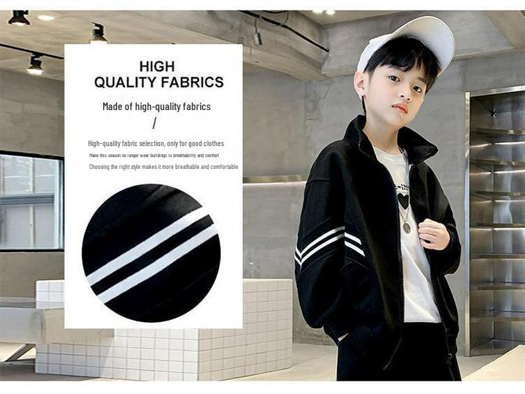 Herbst-Pulloveranzug für Jungen - 2025 Neu 2-teilig für 12-Jährige