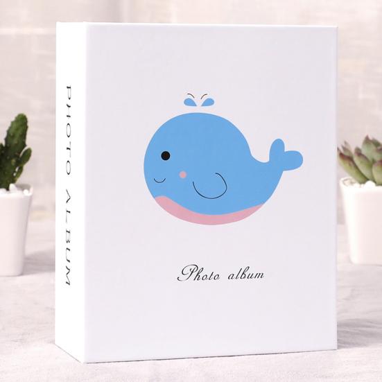 Transparent Page Anti-aging Photo Album Fabric Dust-proof Beautiful Family Photo Book for Photograph