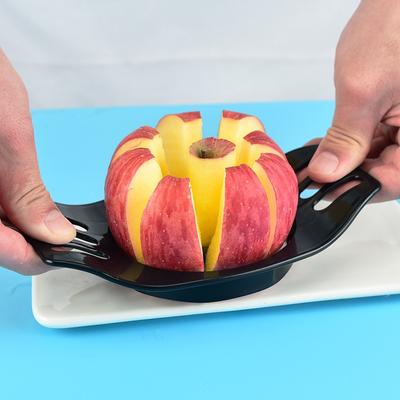 Apfelschneider aus Edelstahl Obstentkerner Schneider Handlicher Fruchtteiler Apfelschneider Leicht zu reinigen Küchenutensil Werkzeug
