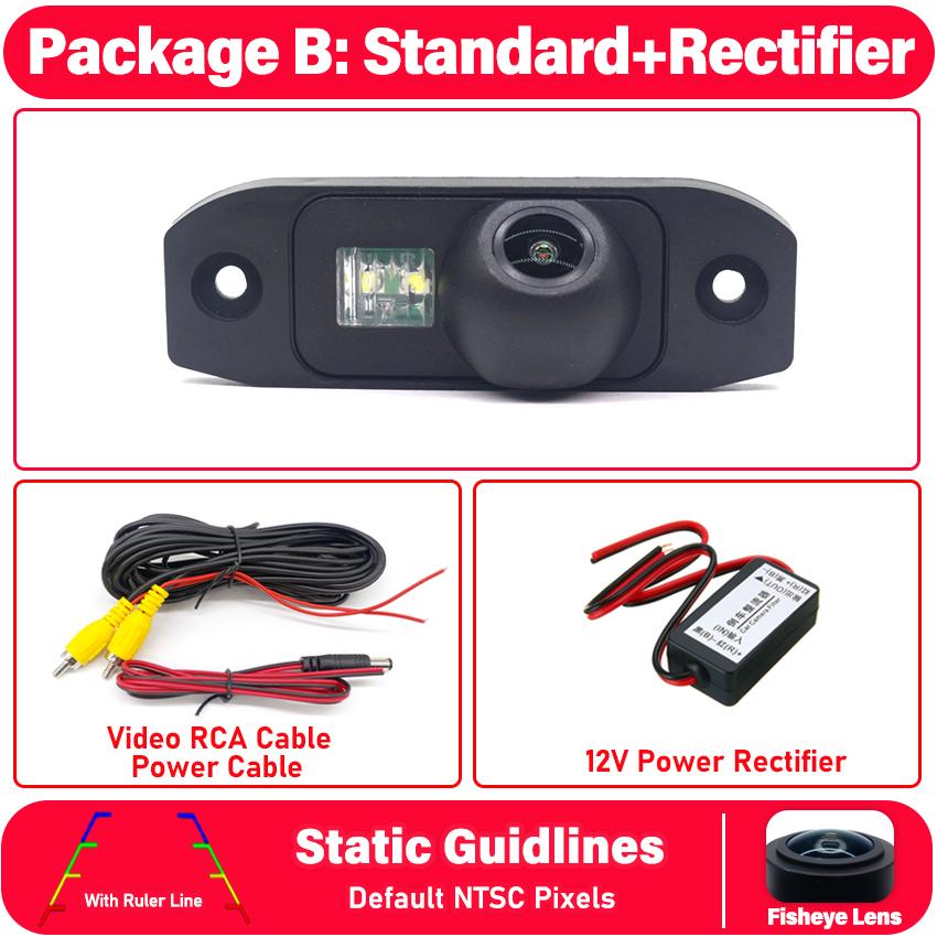 Car Backup Rear View Camera For Volvo XC90 2002 ~ 2014 CCD Full HD Night Vision Car Reverse Parking Camera high quality RCA