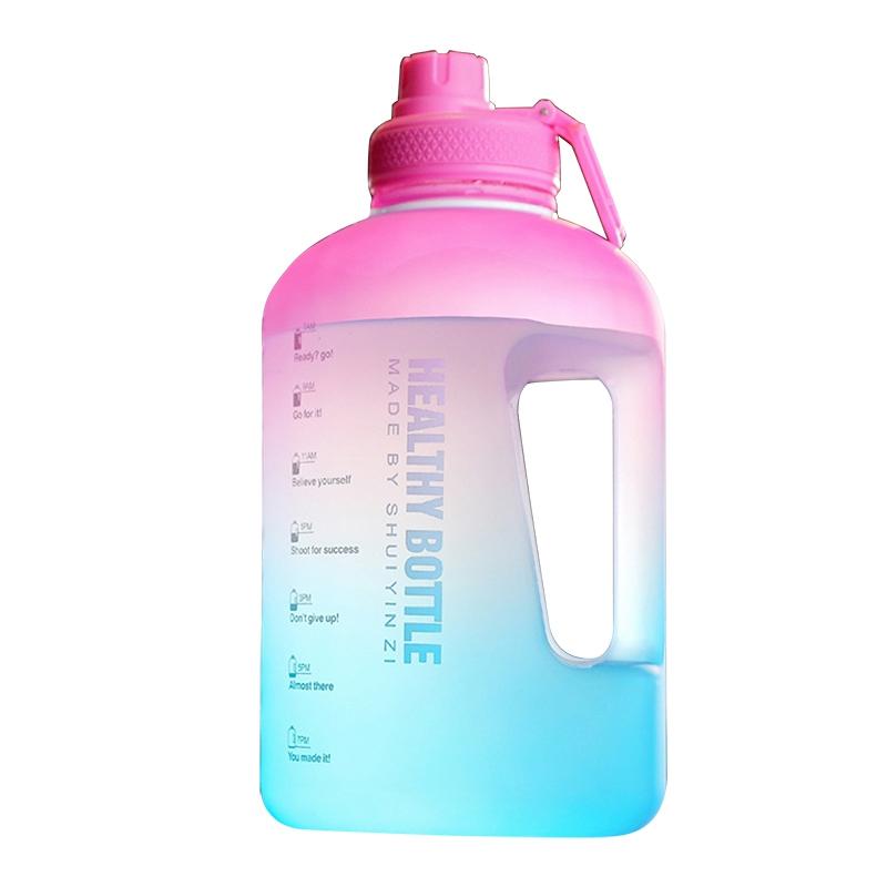 

Бутылка для воды спортивная полгаллона 2200 мл с защитой от пыли и пыли для спортзала/скалолазания/путешествий большой емкости бутылки для воды 2.2l