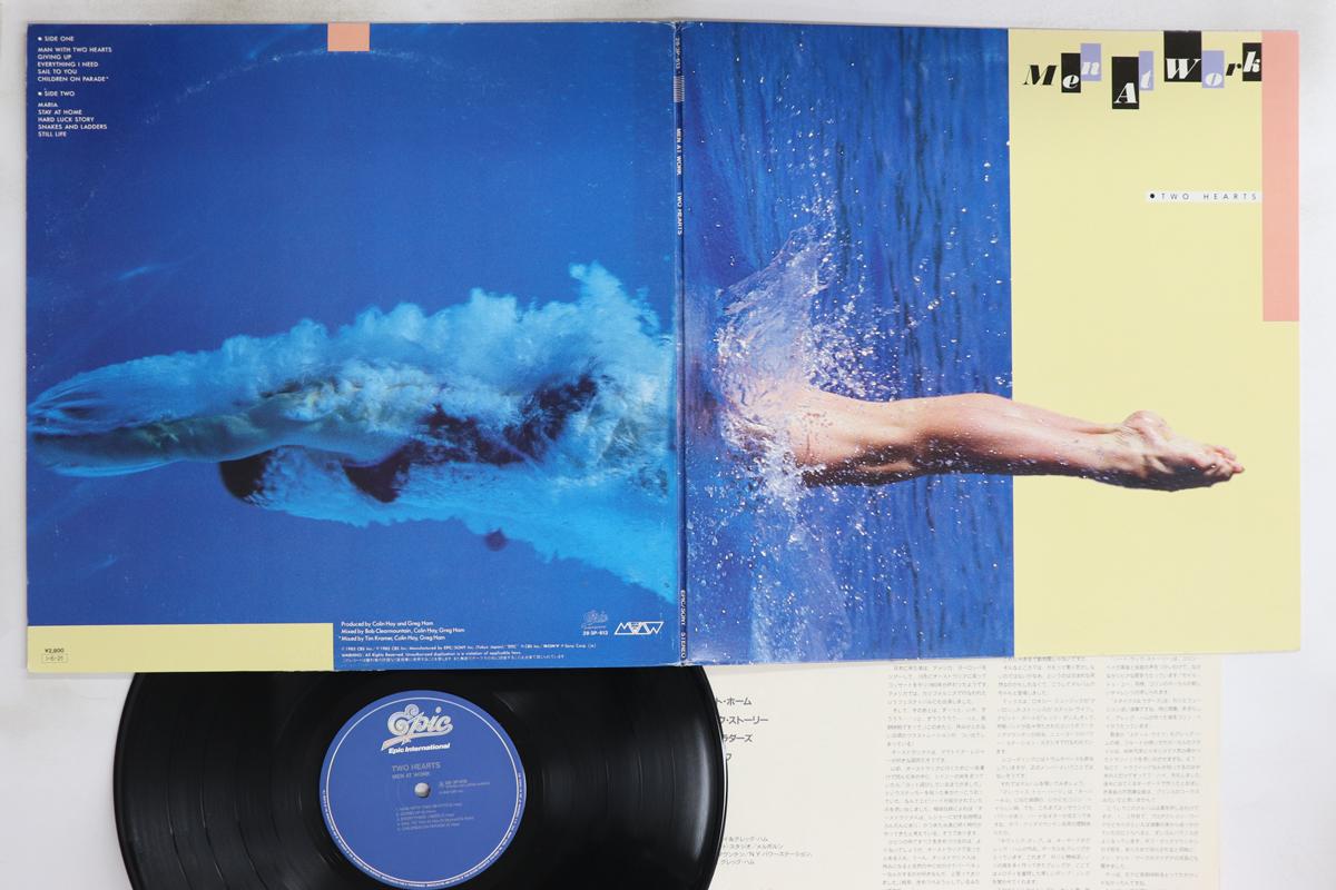 

LP Record MEN AT WORK - Two Hearts 283P613 EPIC 1985 Japan Rock Used