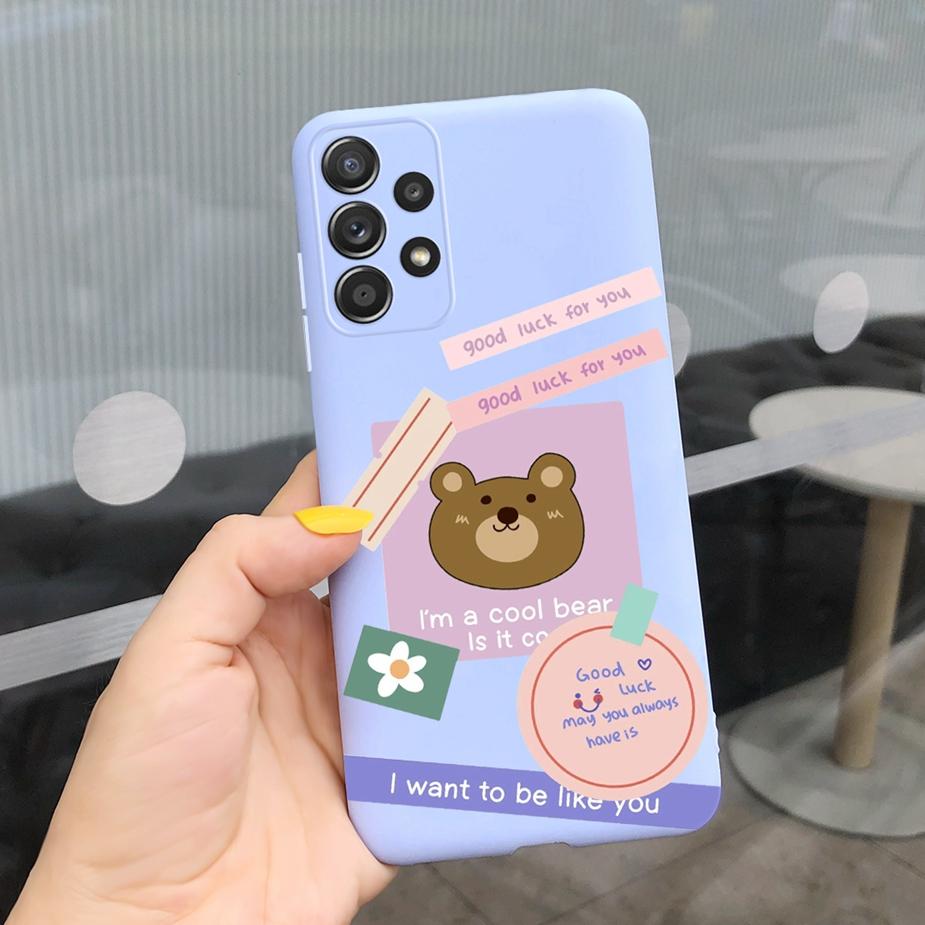 For Samsung Galaxy A52 A52s A72 5G Case New Fashion Candy Cartoon Cover For Samsung A52 A 52 s 72 GalaxyA72 Case Soft TPU Fundas
