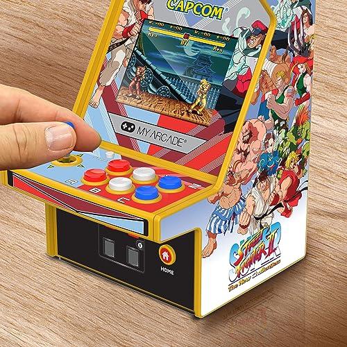 My Arcade DGUNL-4185 Super Street Fighter II - MicroPlayer Pro Portable Retro Arcade (2 Games in 1)