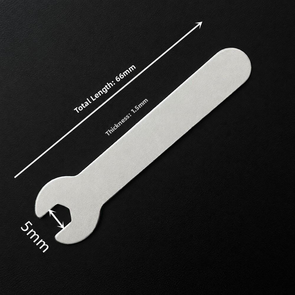 4-14mm Opening Open End Wrench Multifunctional Small Wrench Repair Wrench  for Bathroom Repair