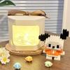 Small Particle Building Blocks - Educational Puzzle Figures & Ornaments for Kids' Birthday Gifts