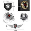 Adesivo Emblema Metallo 3D per Auto Decorazione Body Trunk Badge Accessori Per Suzuki Ignis Grand Vitara Swift SX4 Jimny Samurai valvola