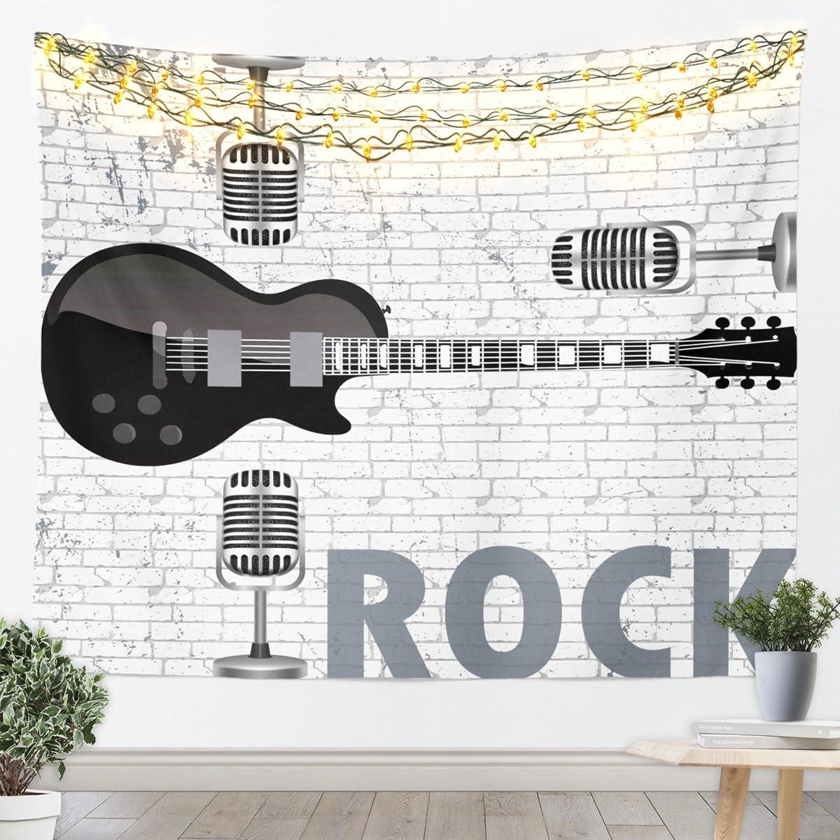 Tapestry Rock  n  Roll for Kids Guitar Musical 75x100 чёрный