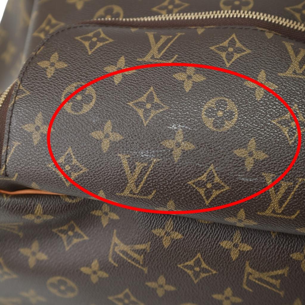 Louis Vuitton Monogram Evasion Boston Bag Sports Bag Monogram Canvas Brown Used