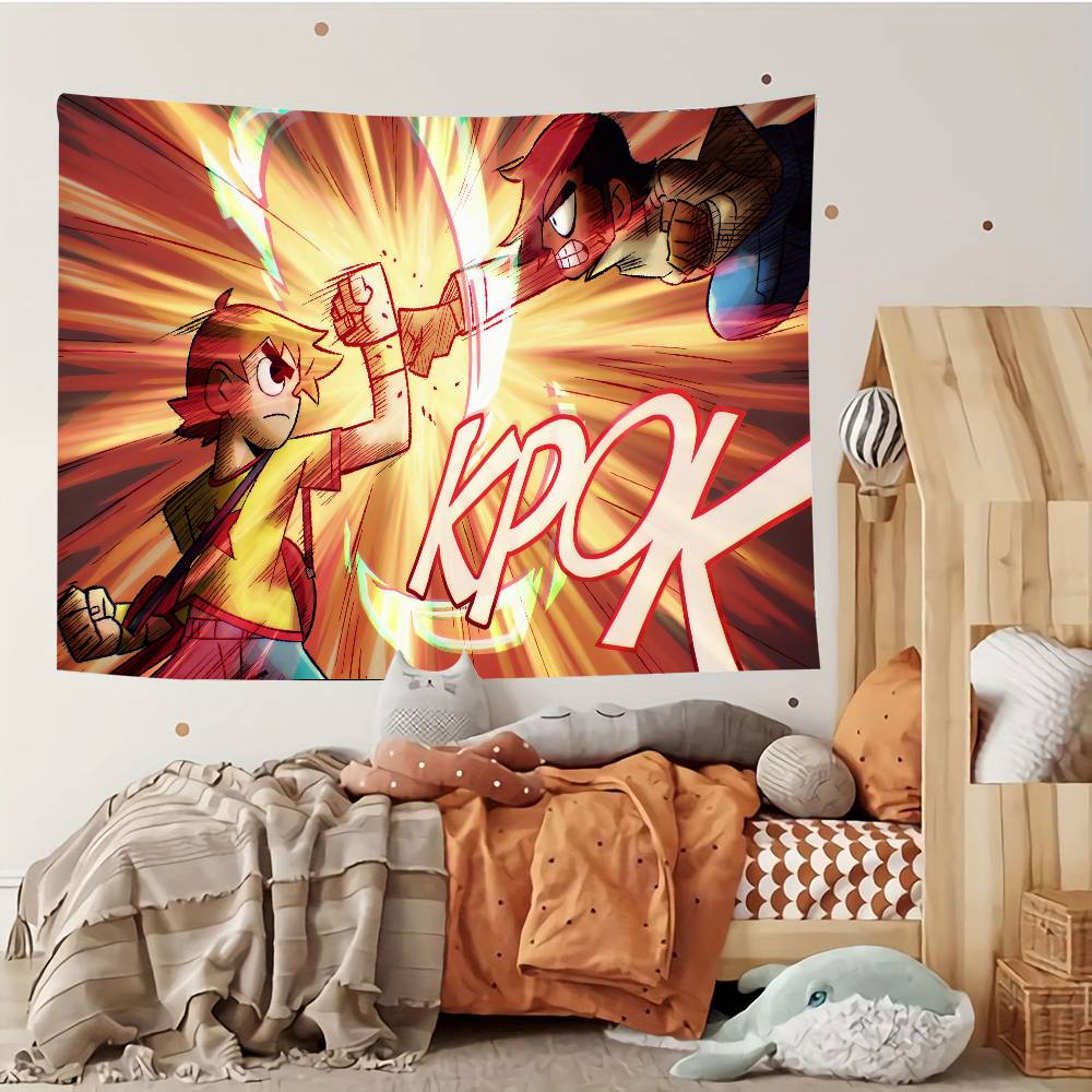 

Bryan Lee OMalley Tapestry Customizable Tapestries Of Various Styleswall Hangings Celebrity Photo Printingwall Hangings 74x94cm(29x37in)
