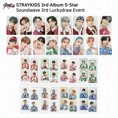 3° mini album 5 Star Soundwave 3° Luckydraw Photocard 4cut Photo