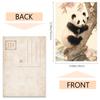 32pcs, retro Chinese cultural postcards, pandas, birthday/anniversary gifts, collectibles, suitable for gifting, mailable.