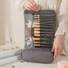 Rolling Bags Makeup Brush Bag Dust-proof Nylon Makeup Case Makeup Brush Holder  Travel