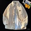 Men's Winter Retro Corduroy Jacket - Plus Velvet, Thick, Loose, Versatile Shirt