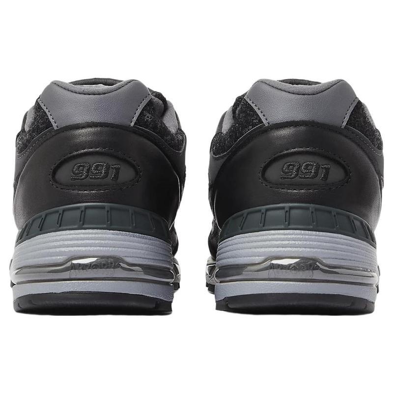 New Balance 991 MiUK Black Magnet Smoked Pearl Sneakers M991DJ