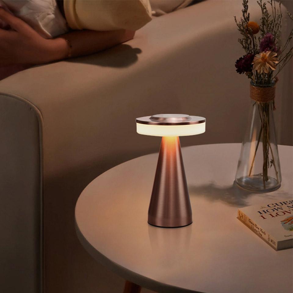 LED Table Lamps Wireless desk lamp Rechargeable Night Light Touch desk lamp Restaurant Bar Desktop Mood Lighting Bar Decoration