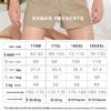 BXMAN Herren Glücksbringer Rote Baumwoll-Boxershorts