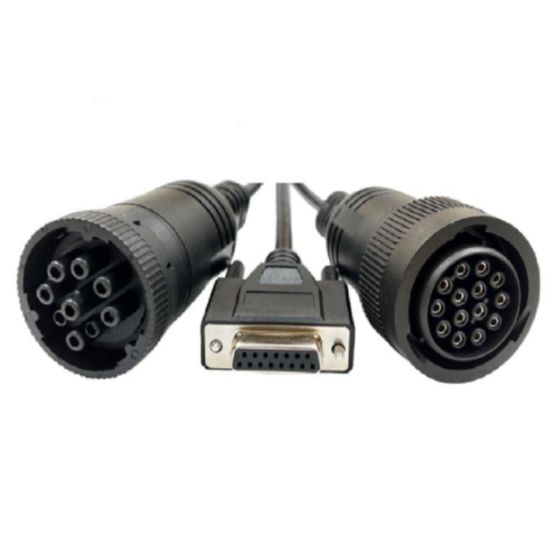 Robustní prodlužovací kabel adaptéru diagnostické linky bagru pro přímou instalaci sCorrectním konektorem Bez pájení 457-6114