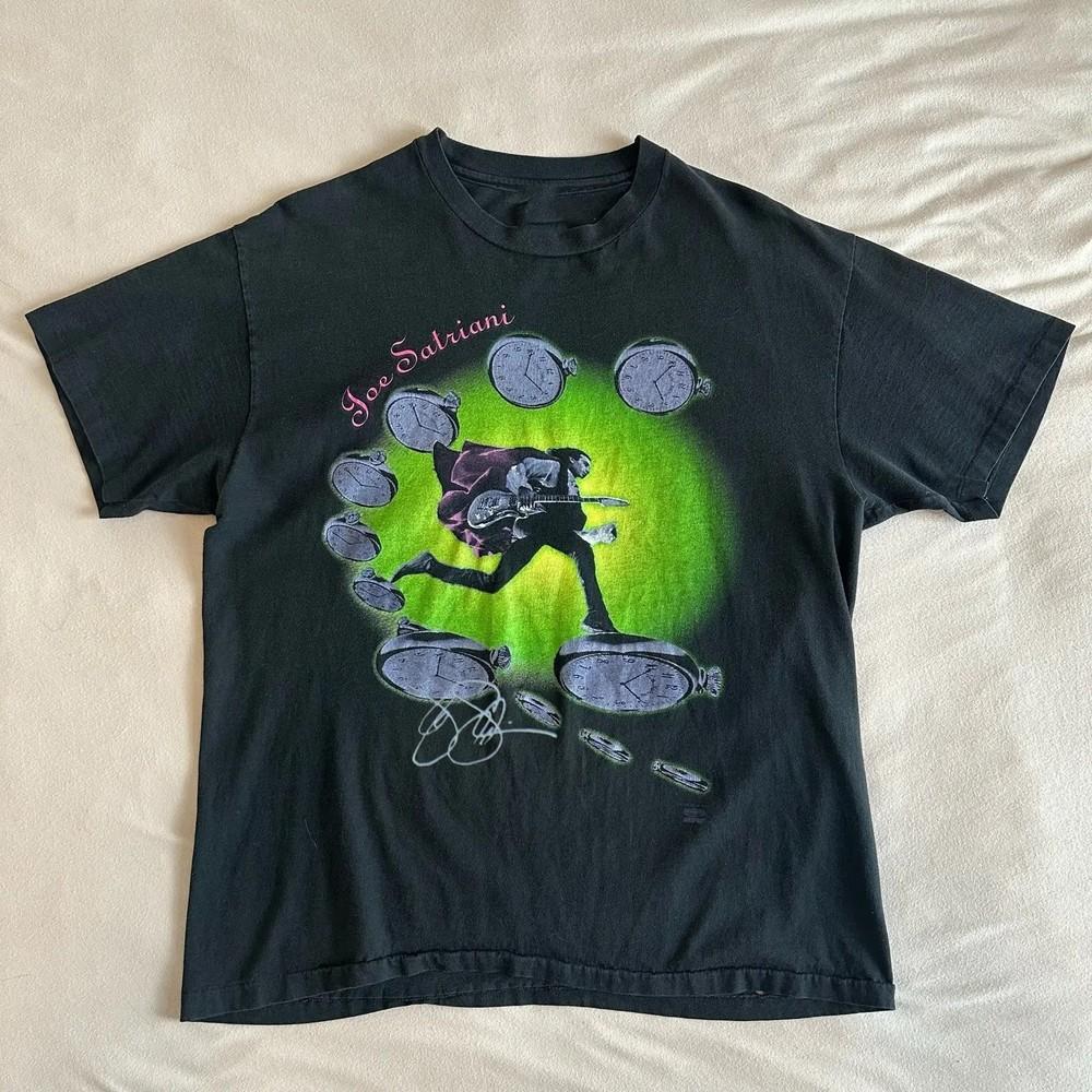 Joe Satriani Time Machine Tour Shirt Unisex Concert S to 5XL Unisex T-Shirt S