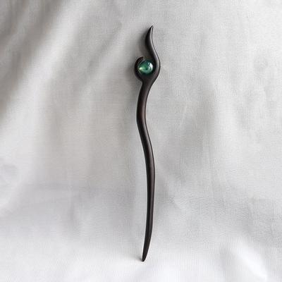 Wooden Hair Sticks Headwear Fine Workmanship Long Straight Hair Stick for Hair DIY Accessory Hair Styling