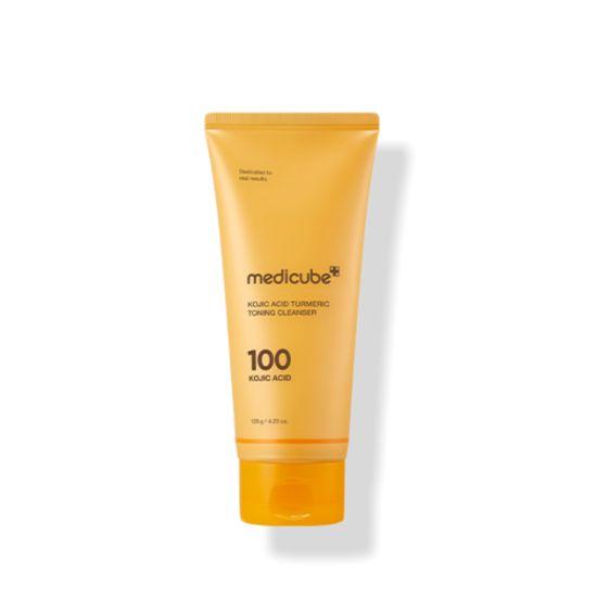 Medicube Kojic Acid Turmeric Vita Whip Cleanser 120g Brightening & Gentle Exfoliating Face Wash