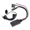 Car Bluetooth AUX‑IN Cable Adapter with Microphone Handsfree Calling Fit for Ford Focus 6000CD