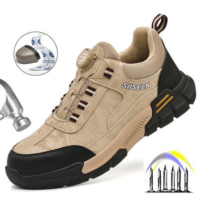 Pantofi de lucru pentru bărbați, pantofi de siguranță, confortabili, indestructibili, anti-punctură, încălțăminte masculină, la modă, noi