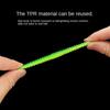 Floating TPR Stick Insect Sound Bead Fishing Soft Bait (8PCS)