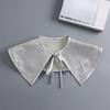 Many Style Shinny Shirt Detachable Collar for Womens Fake Collar Shawl Fashion Shoulder Wraps False Detachable Shirt Collar