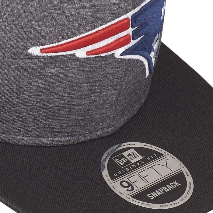 Snapback-Kappe - New Era - 9FIFTY - New England Patriots - Grau - Einheitsgröße - Polyester