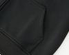 RDT Menswear Boxy Short Thickened Hoodie - Heavyweight Loose Fit Solid Color Sweatshirt