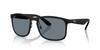 sunglasses 0RB4264 MATTE BLACK BLUE CHROMANCE 58mm Polarized Ray-Ban Men's