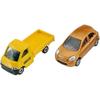 Takara Tomy Tomica Gift Playset with Carrier Car and Mini Cars for Ages 3 and Up Toy Safety Standard Certified