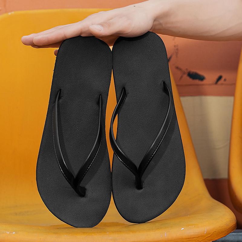 Men Flip Flop Sandals Lightweight Soft Toe Post Non Slip Sole For Beach Shower Summer Outdoor Casual Daily Wear Lightweight