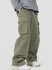 Men's Trendy 3D Lace-Up Loose Street-Blast Overalls