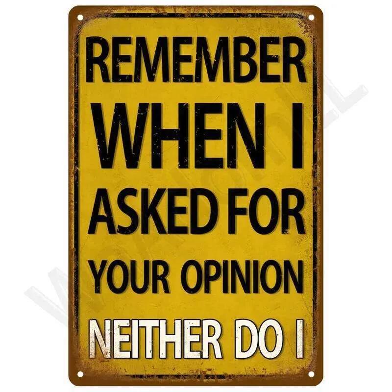 Vintage Metal Plate Tin Sign Retro Wall Art Home Decor Poster Garage Mural Aesthetic Room Bar Decoration 26T0104 26T0104