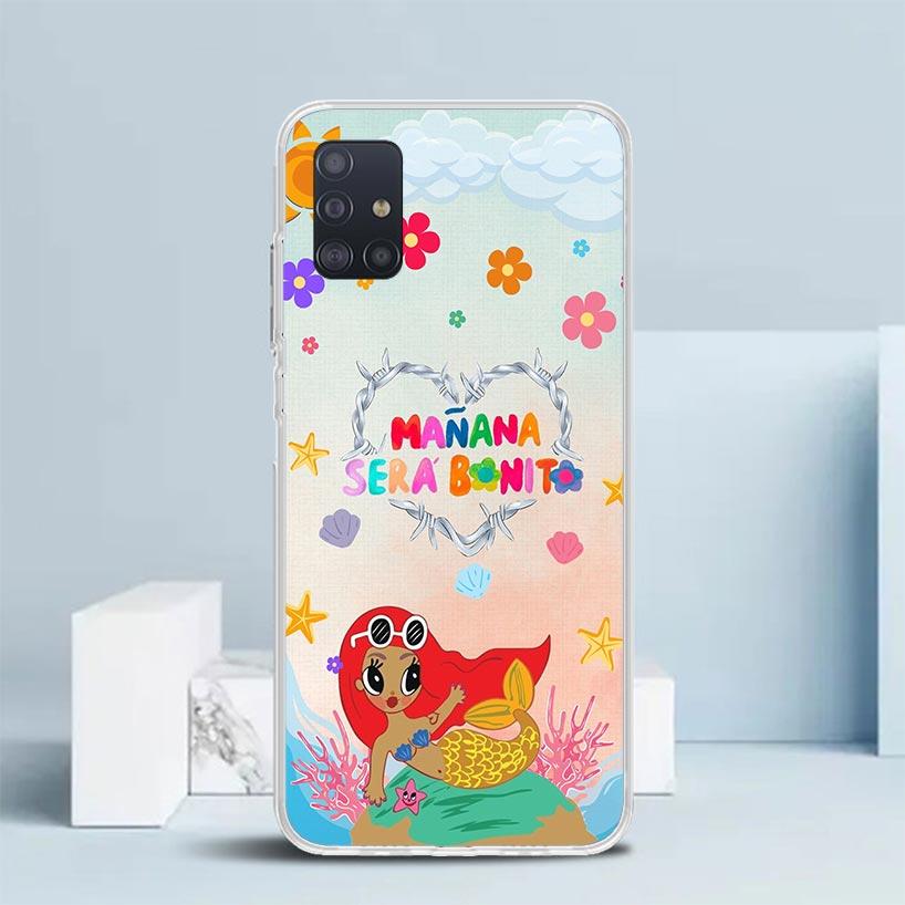Karolg M-Manana Sera B-Bonito Soft Cover for Samsung Galaxy S25 Edge S26 S24 S23 Ultra Phone Case S22 S21 Plus S20 FE Print Patt