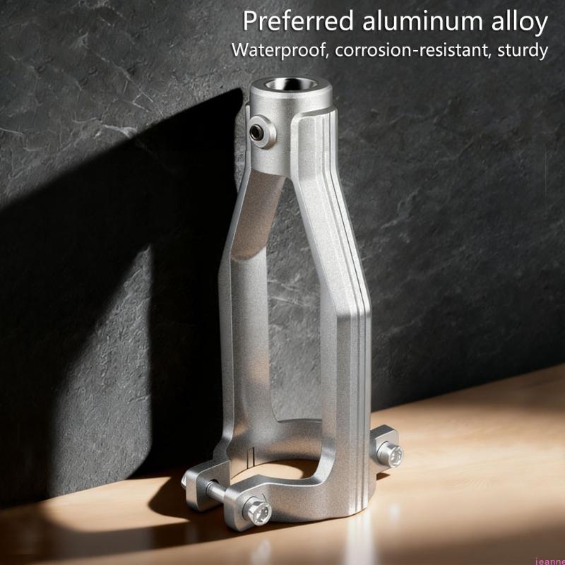 Aluminum Square Hole Jig Square Hole Drill Bit Adapter Mortising Attachment For Power Drills Adjustable Up To 54mm