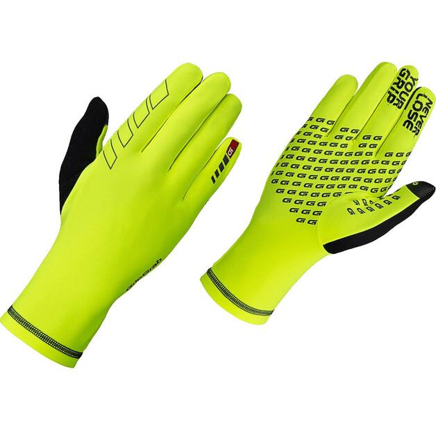 Велосипедные перчатки GripGrab Insulator Hi-Vis (желтые) XXL