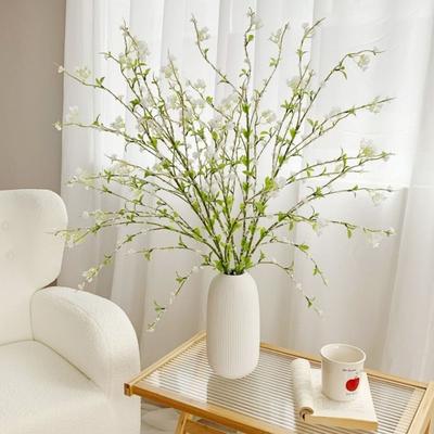 Faux Branches Snow Willow Branches 115CM Faux Greenery Stems Fake Plants  Party Supplies