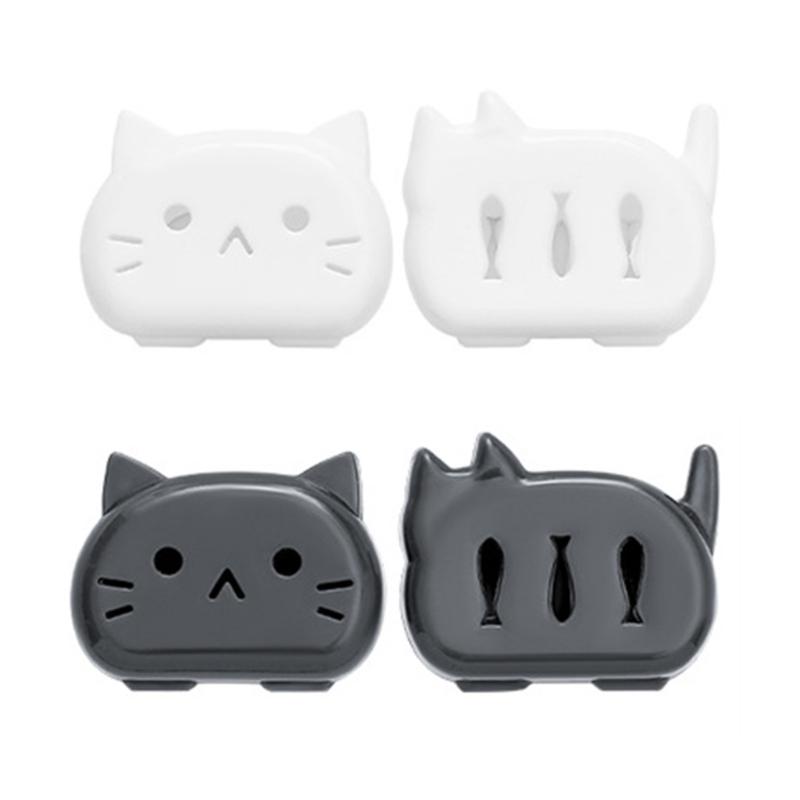 Cute Kitten Toothbrush Holder Protective Cover For Travel Home Bathroom Storage Toothbrush Clip 1