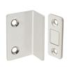 Strong Magnetic Cabinet Catches Punch Free Door Stopper Magnetic L-shaped Hidden Door Closer Home Improvement Furniture Hardware